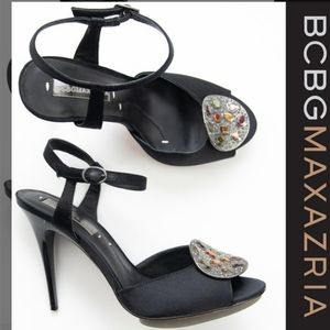 BCBGMAXAZRIA NASTIA‎ EMBELLISHED SANDALS